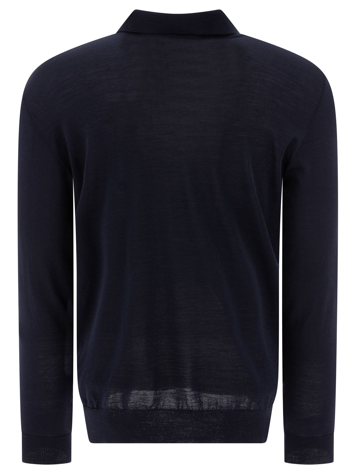 Golden Goose Wool Long-sleeved Polo Shirt - 2