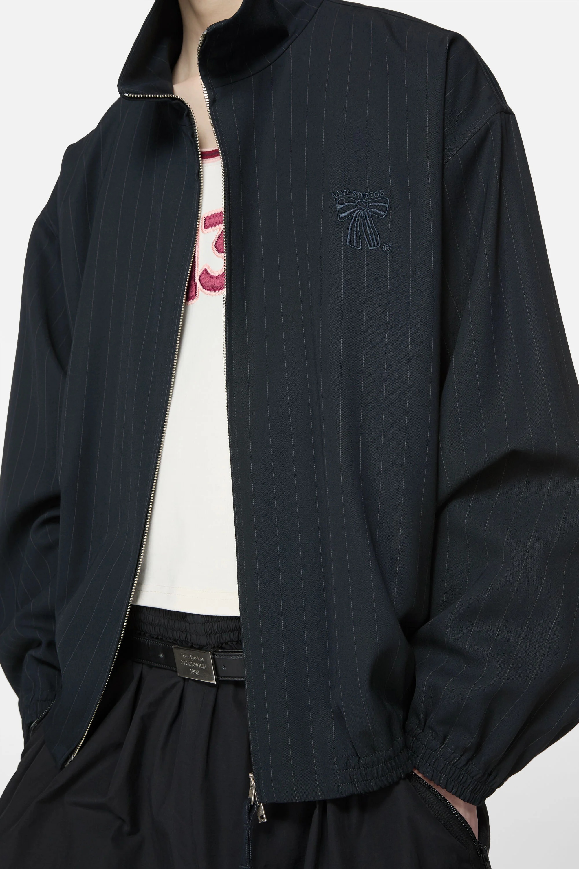 Zipper jacket - Navy - 4