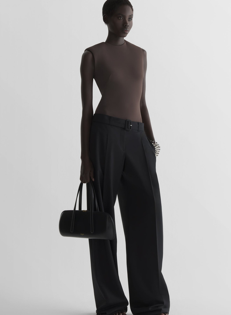 Wide belted trousers 3