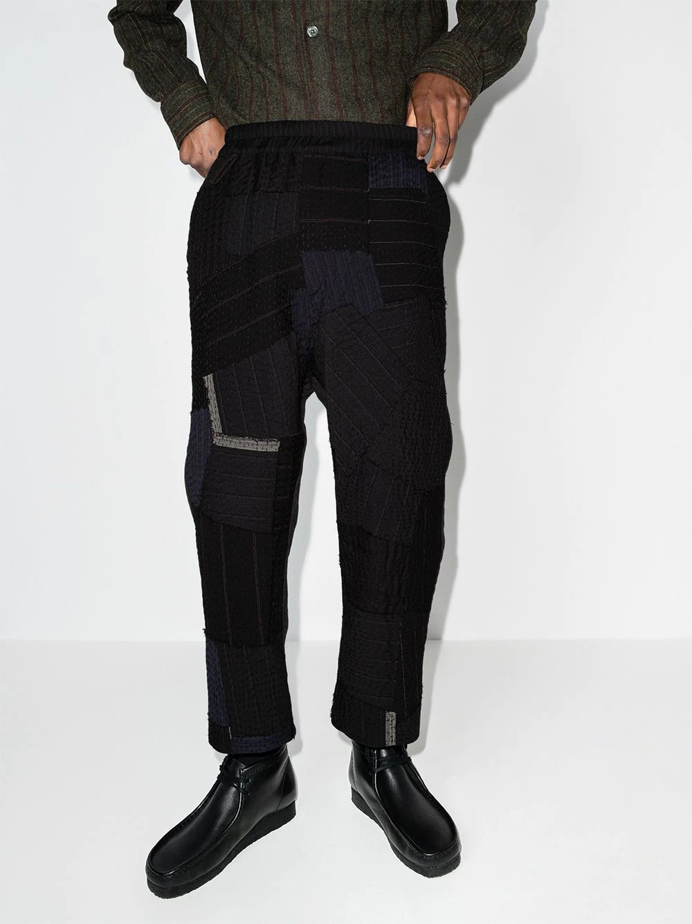 Gerald City patchwork trousers - 2