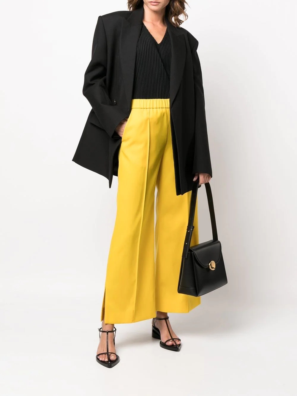 calf-leather shoulder bag - 2