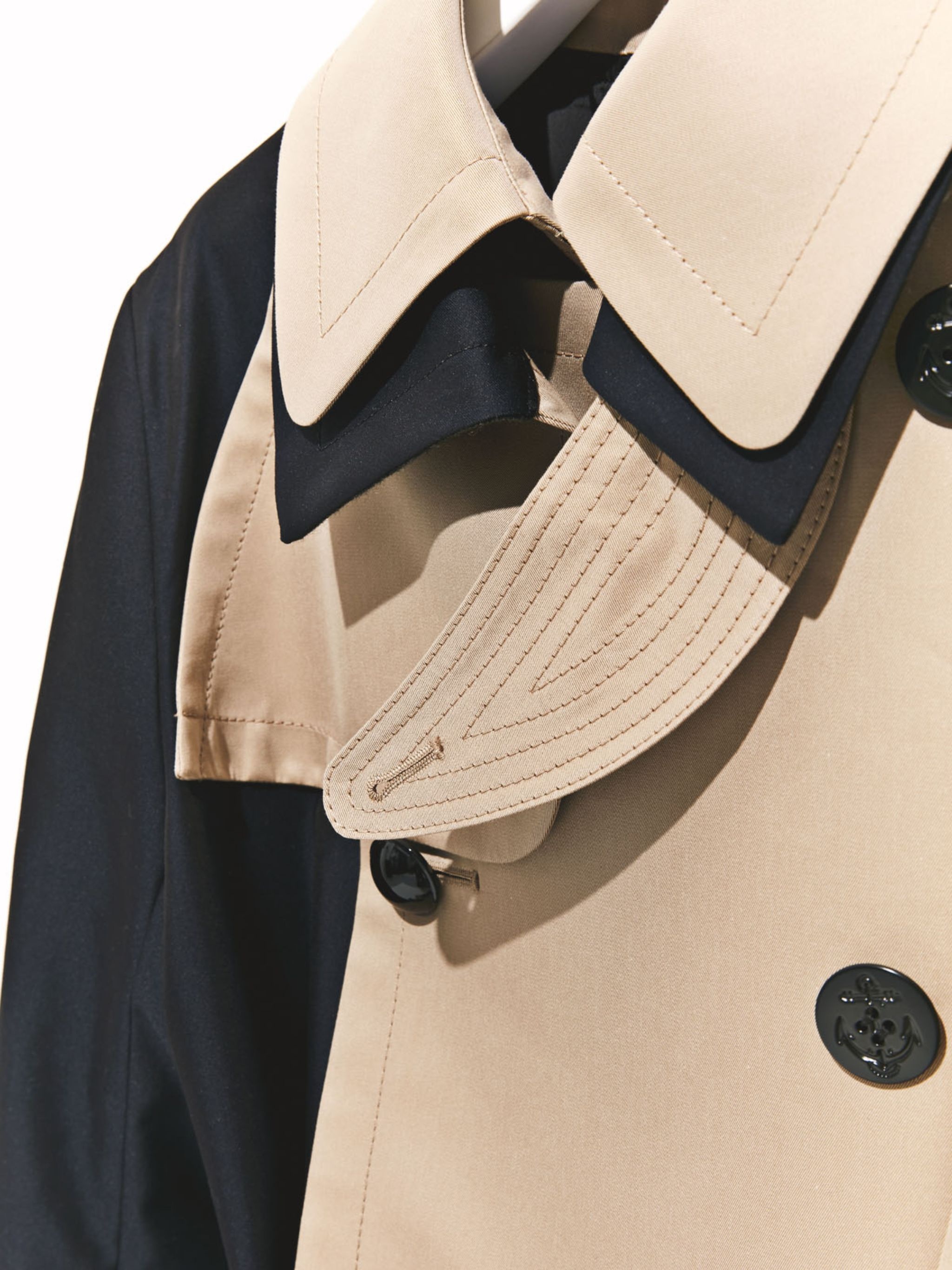 Cotton Gabardine Coat - 5