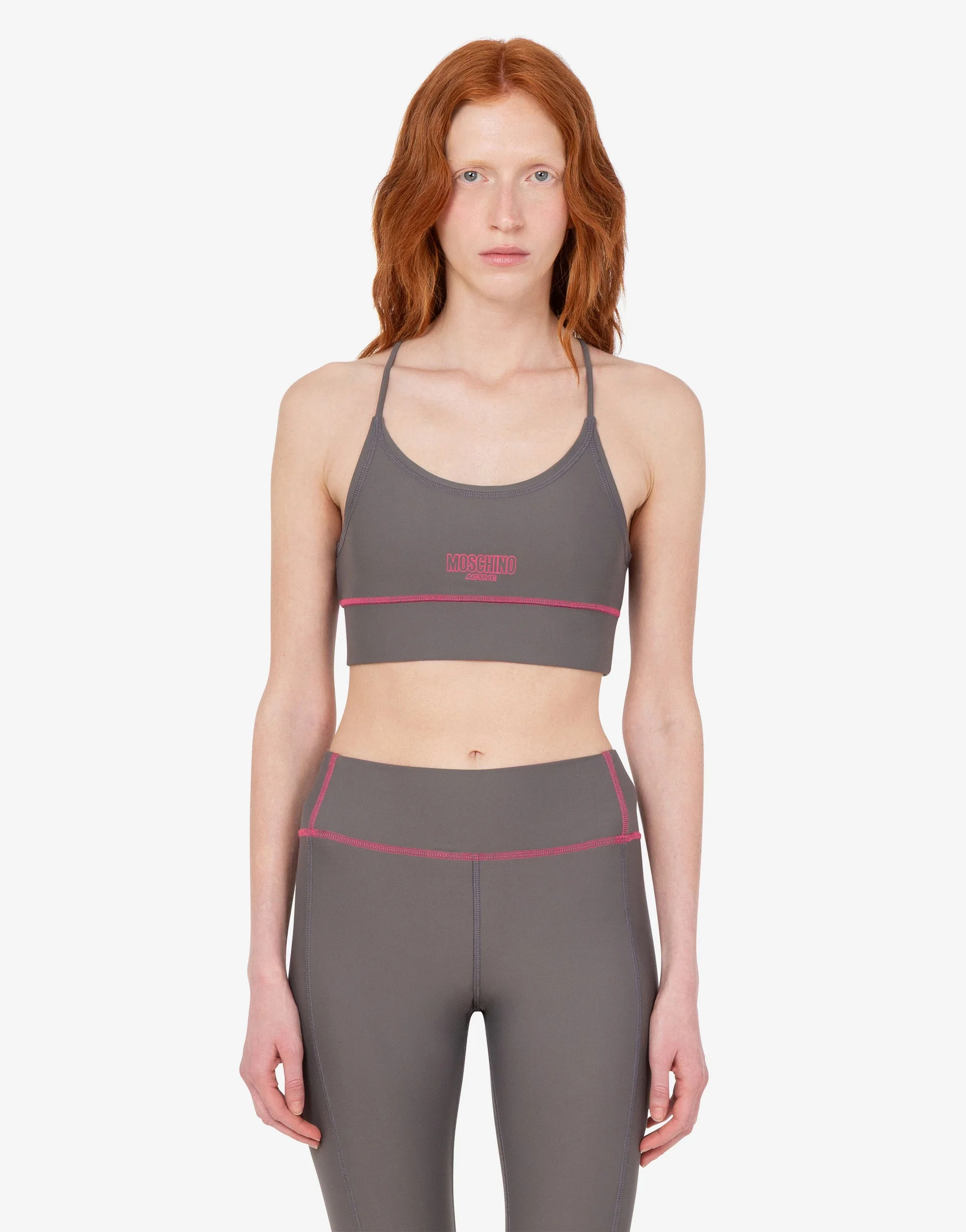 SPORTS TOP MADE OF TECHNICAL FABRIC - 1