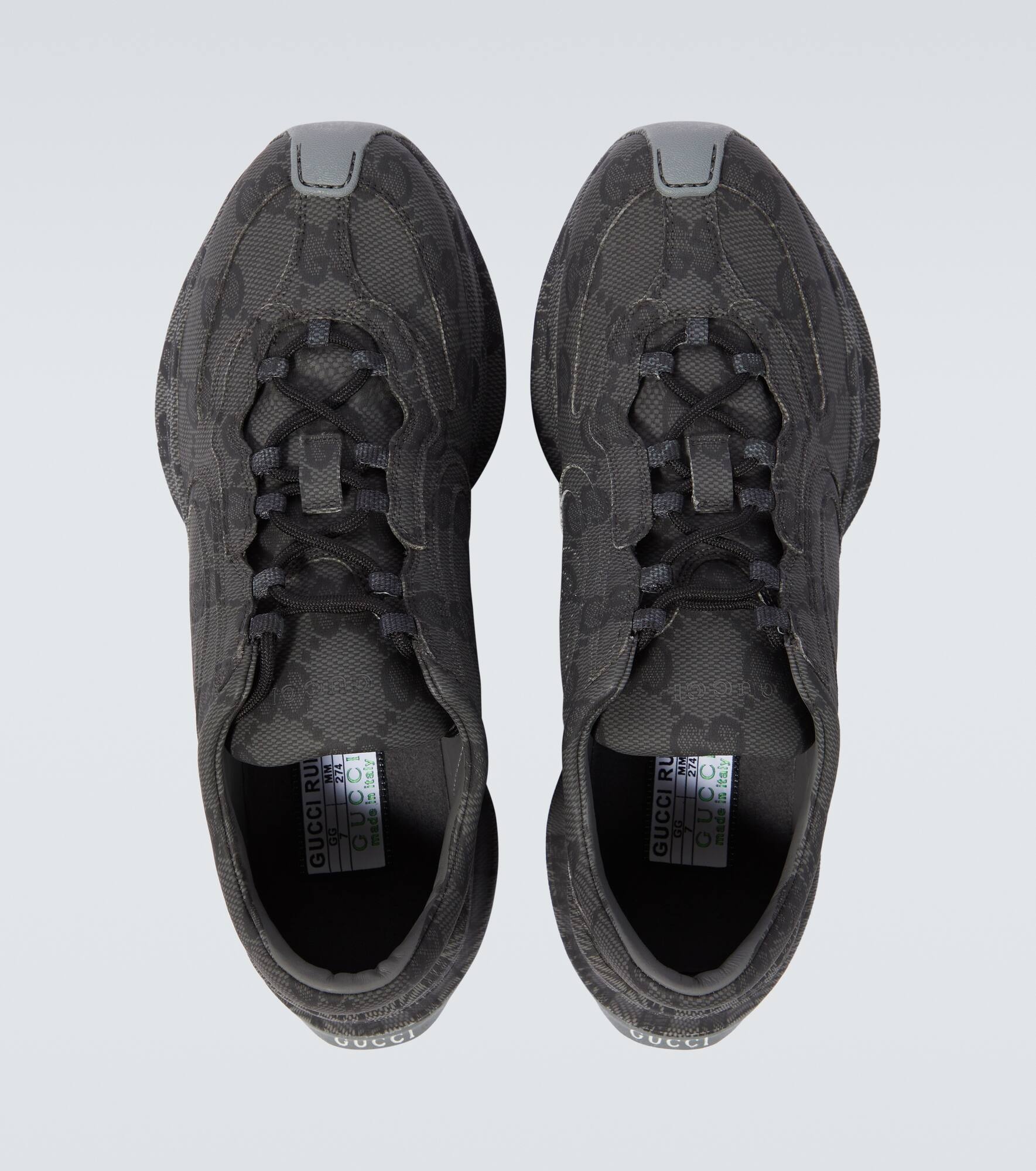 Gucci Run leather sneakers - 4