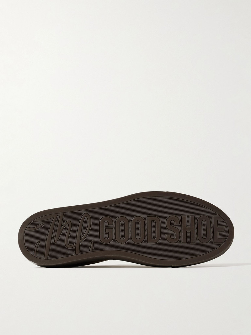 Grenson Sneaker 1 Suede Sneakers Dark brown outlook