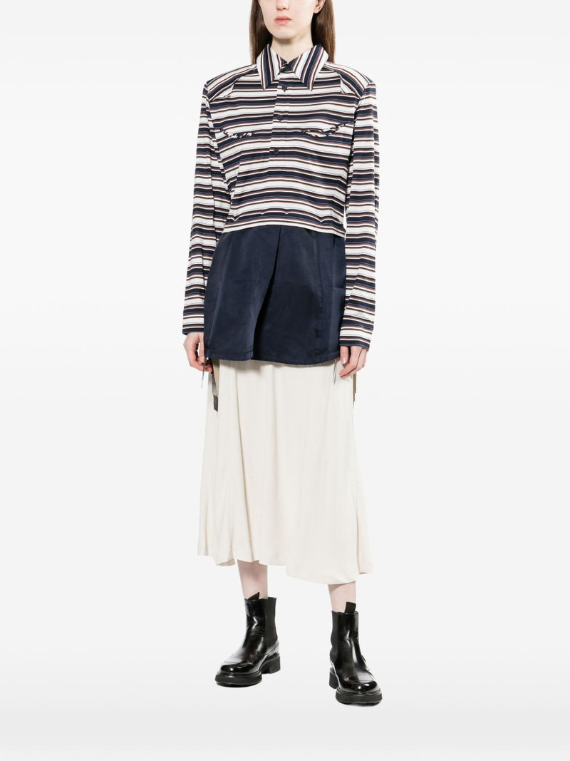 cotton jersey polo top 3