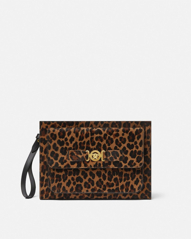 Leopard Medusa Biggie Large Pouch 1