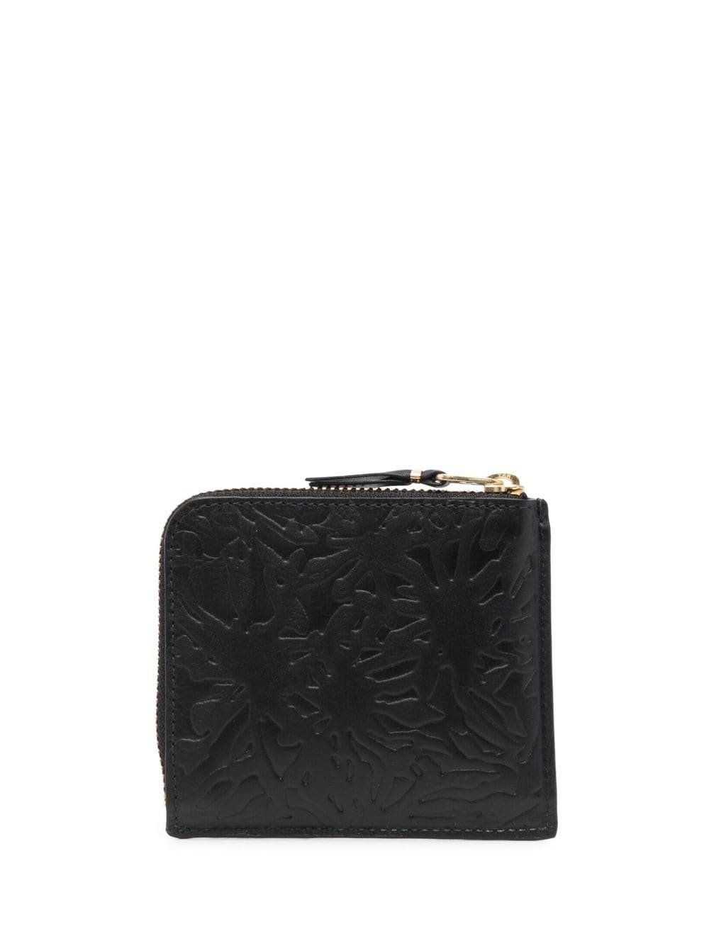 embossed pattern wallet - 2