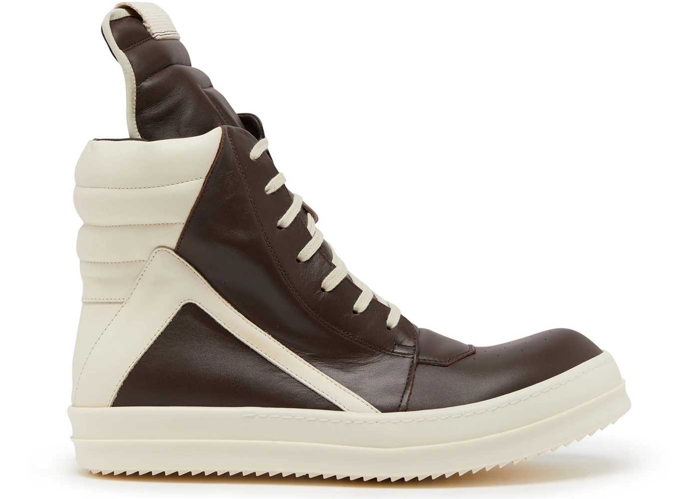 Rick Owens Geobasket Brown Milk - 1