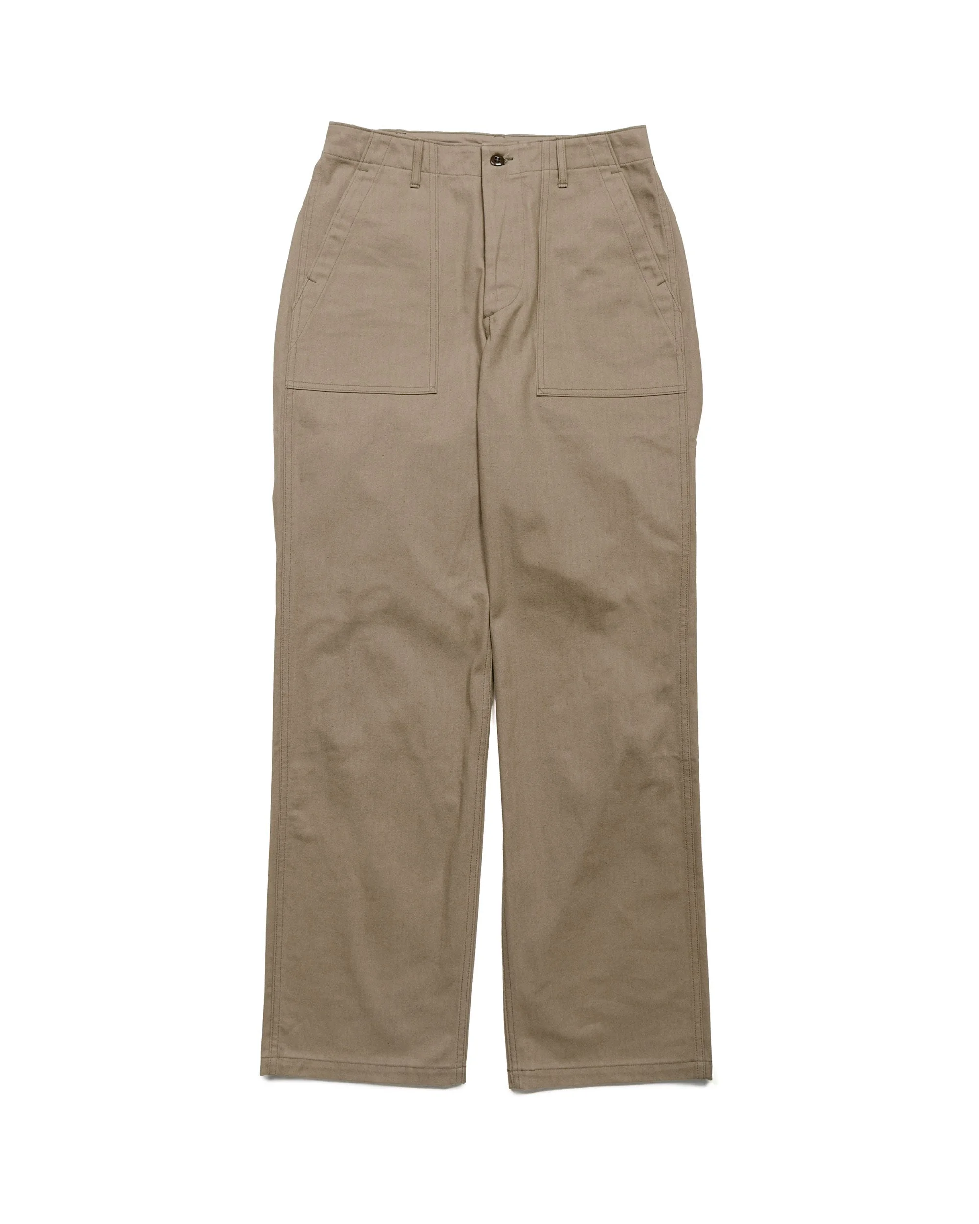 Lot. 1086 Military Herringbone Pants OD Green - 1