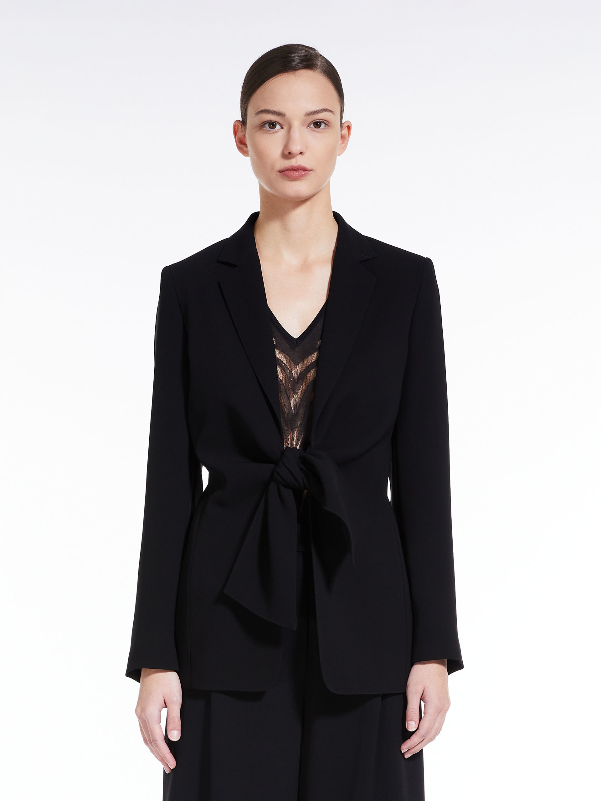 SEGALE Cady jacket with bow - 3