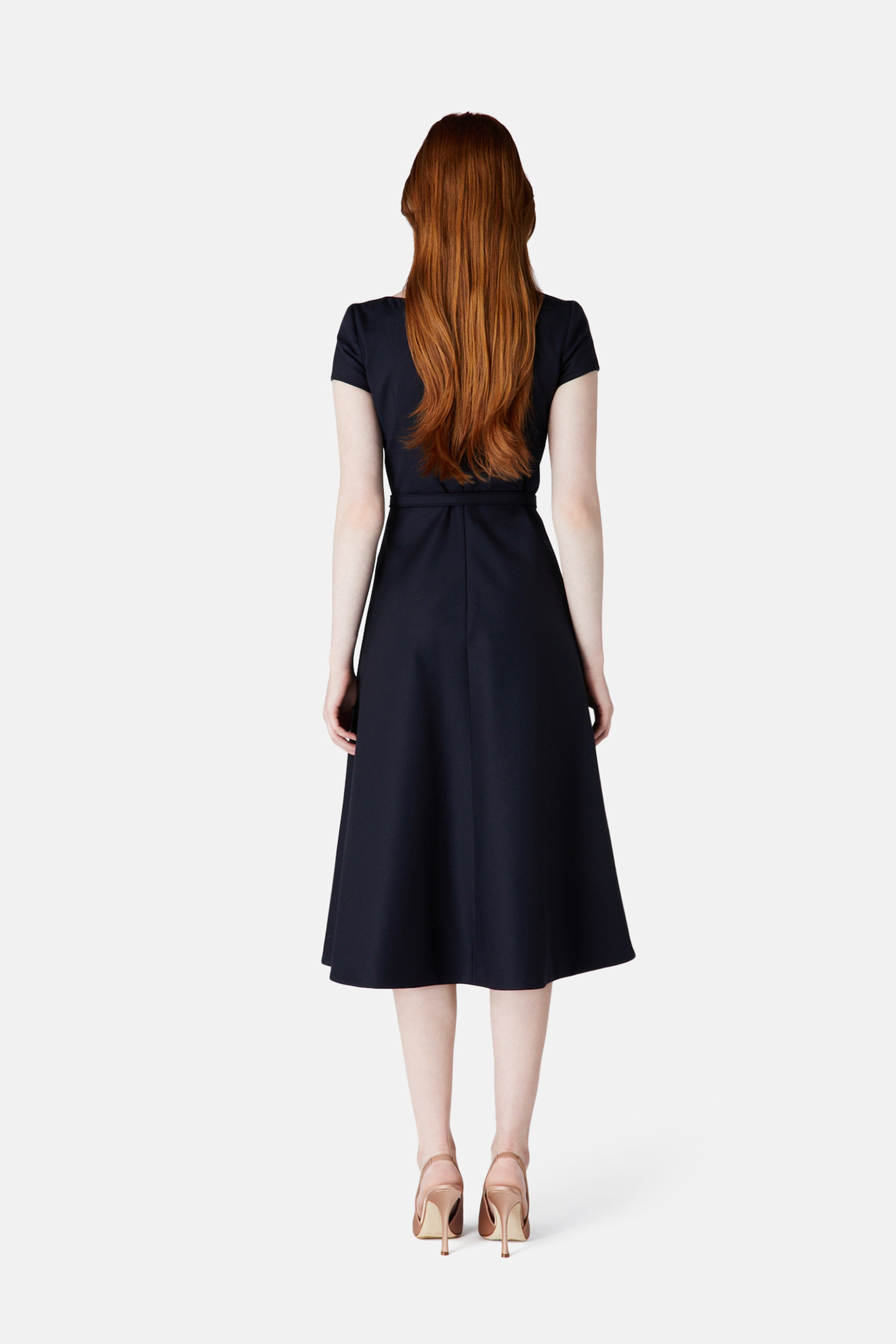 DRESS WITH BELT - 4