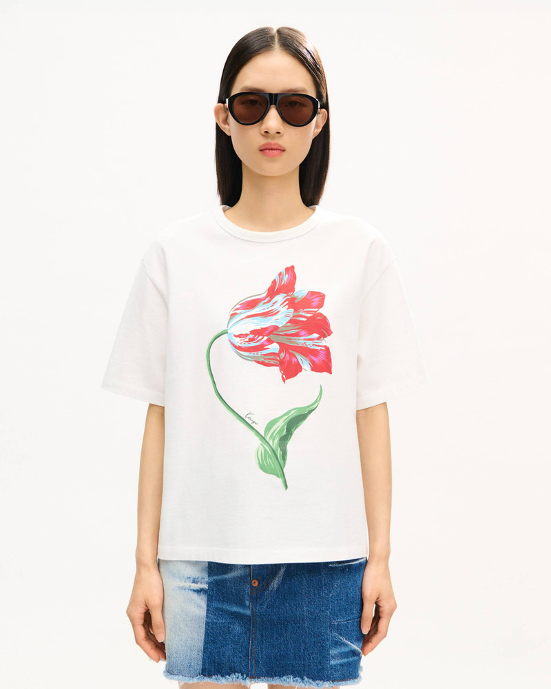 KENZO 'KENZO Tulip' loose T-shirt in cotton outlook