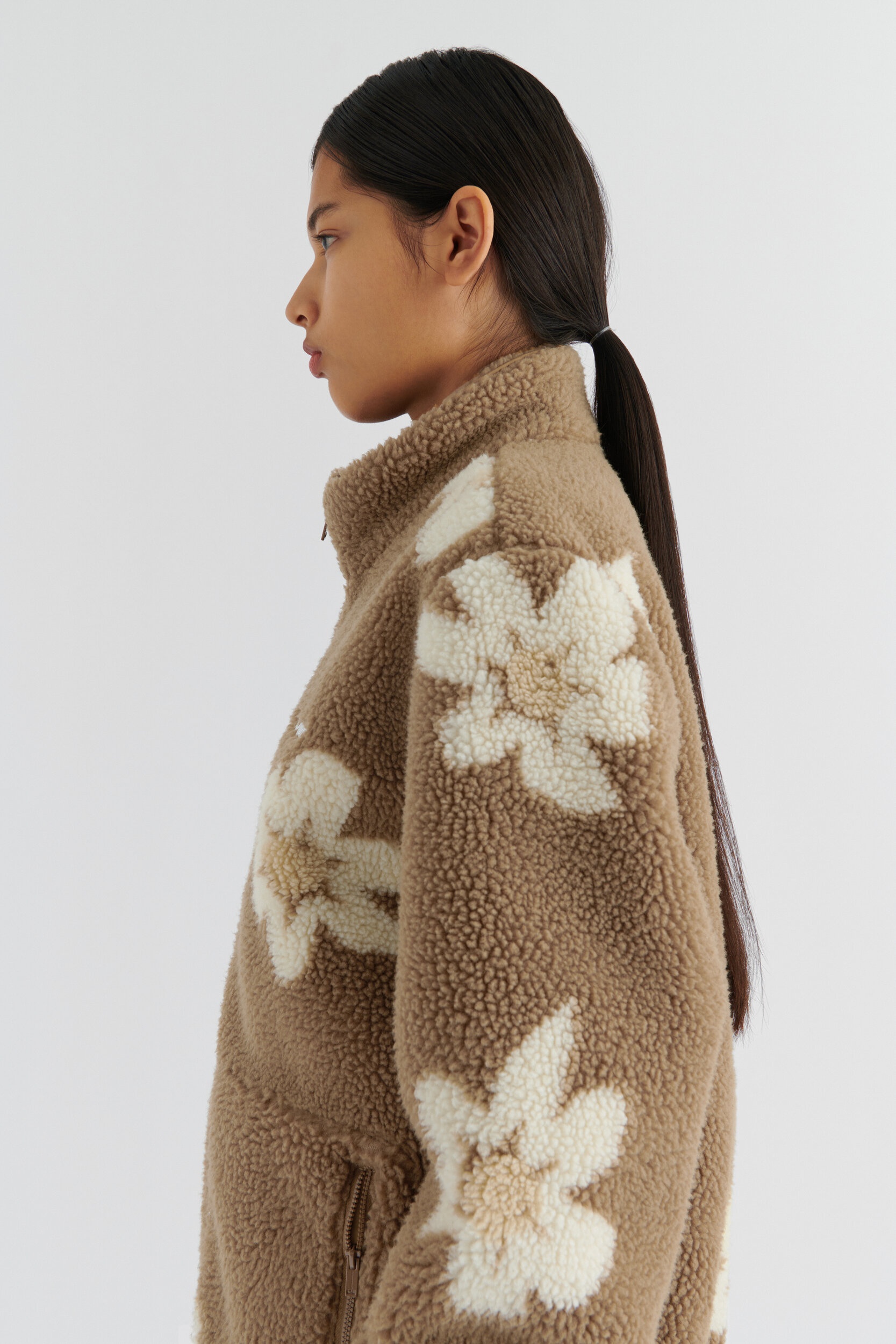 Billie Flower Fleece Jacket - 5