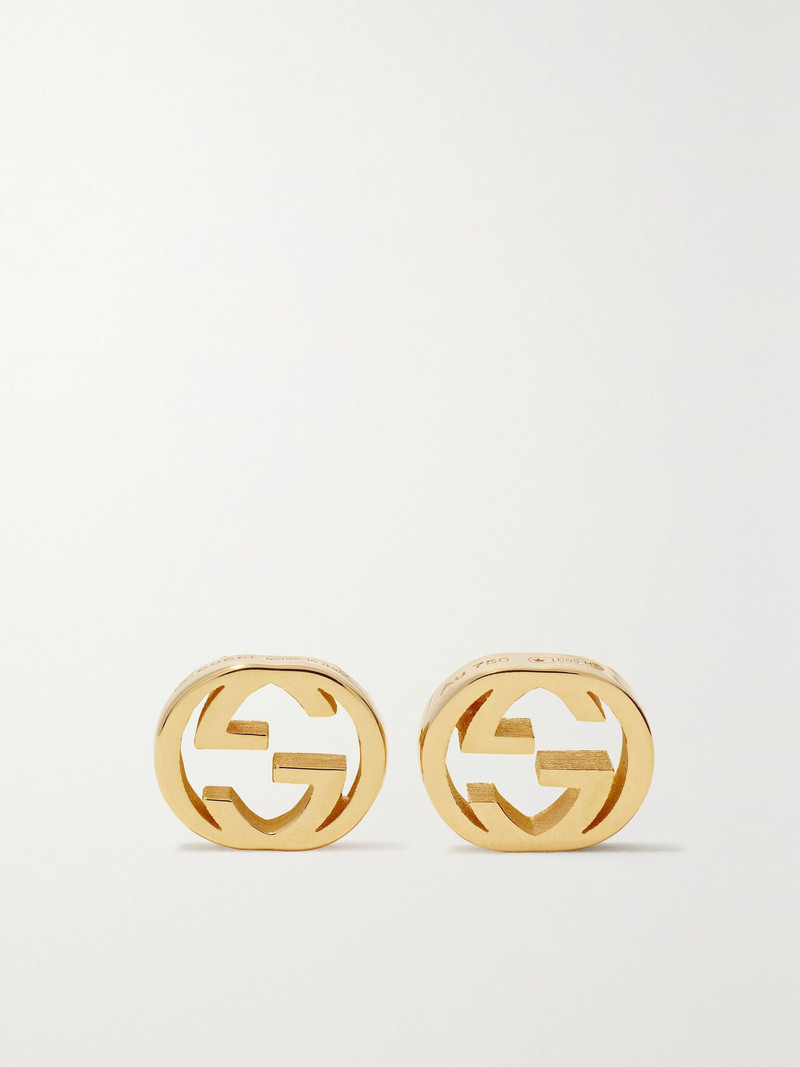 18-karat gold earrings Gold 1