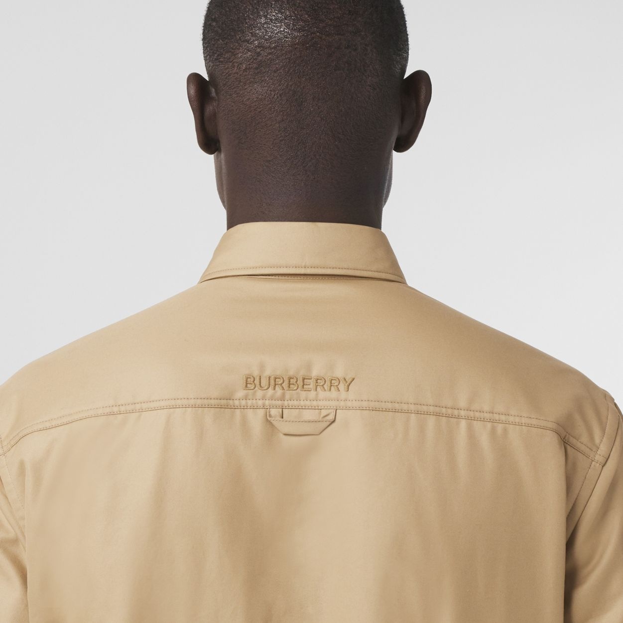 Embroidered Logo Cotton Shirt - 5