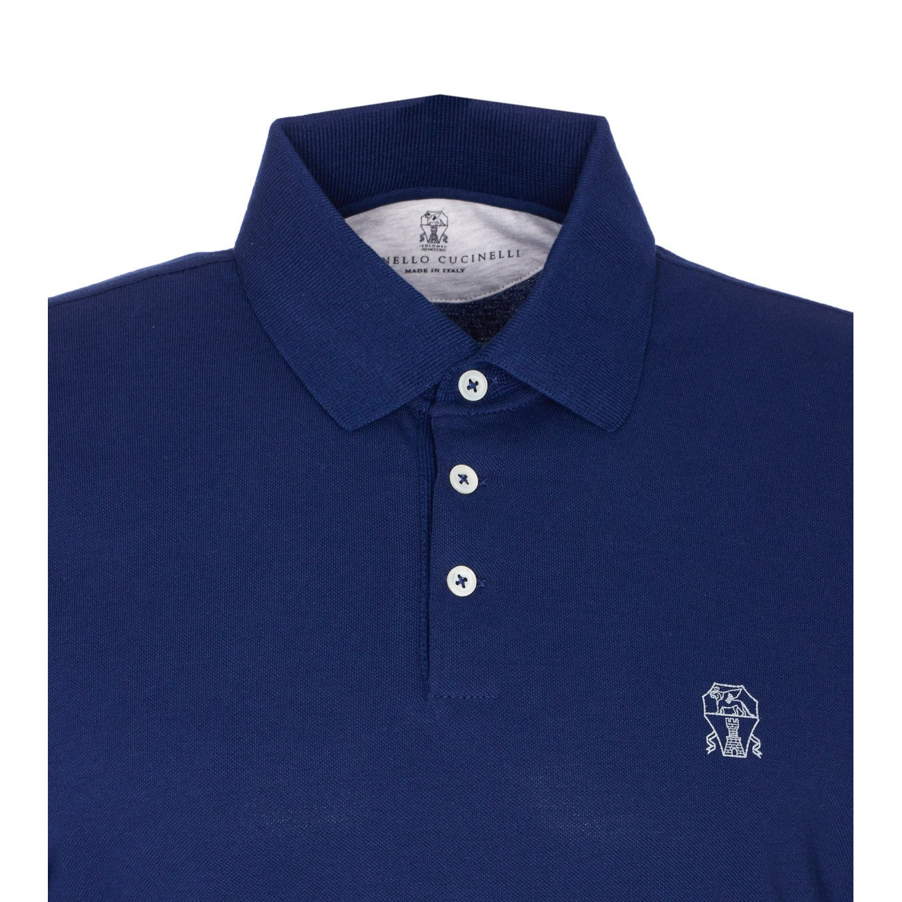 Brunello Cucinelli Men Logo Polo - 4