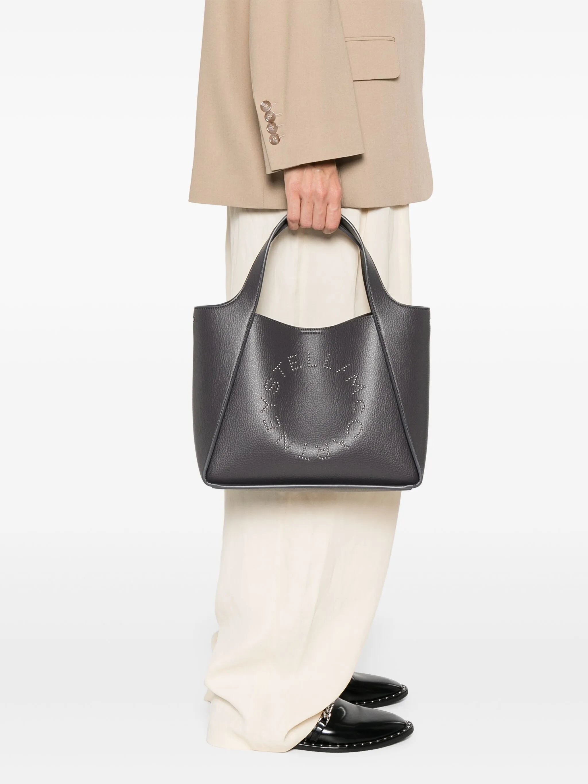Perforated-logo Tote Bag - 2