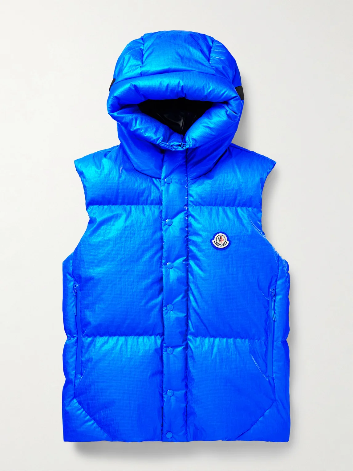 Lawu Quilted Ripstop Hooded Down Gilet - 1
