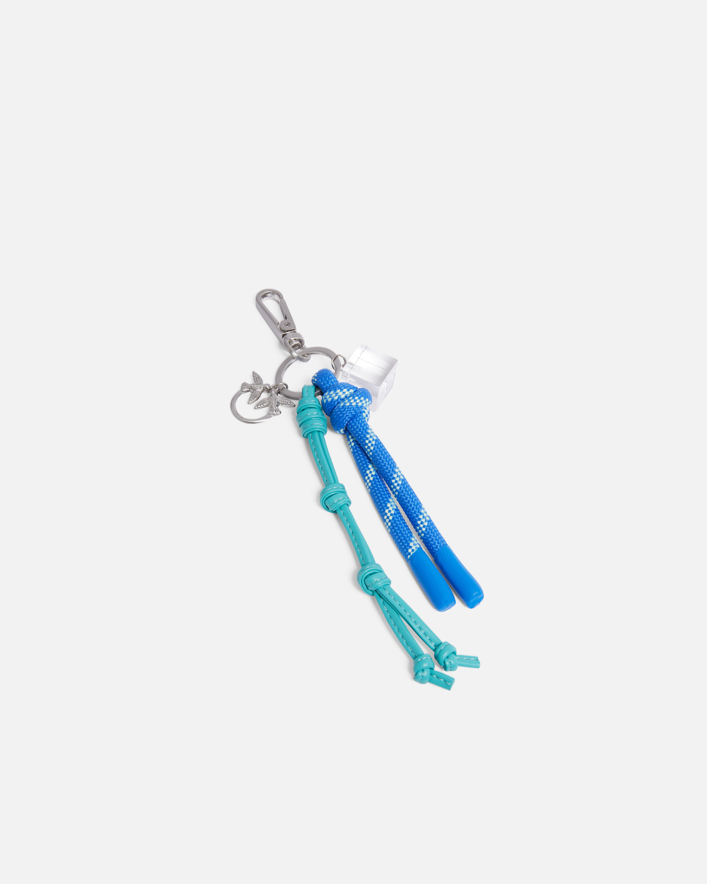 KEY RING WITH LOVE BIRDS LOGO AND CORDS - 2