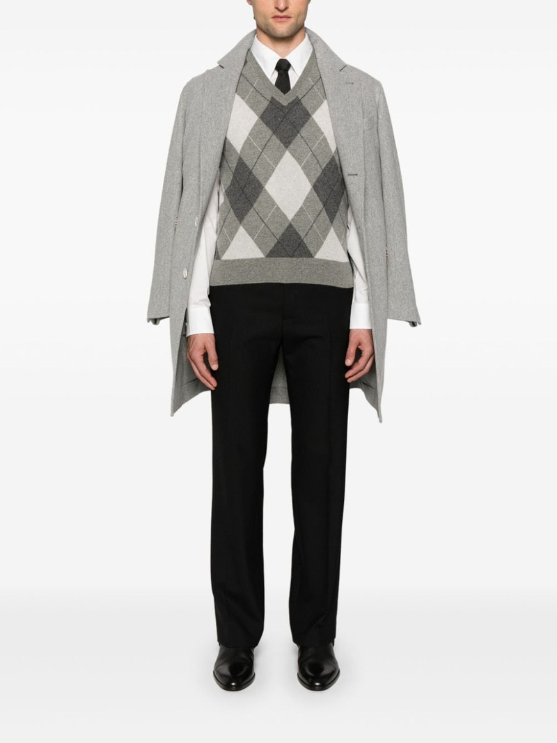 Ralph Lauren argyle-knit V-neck vest outlook