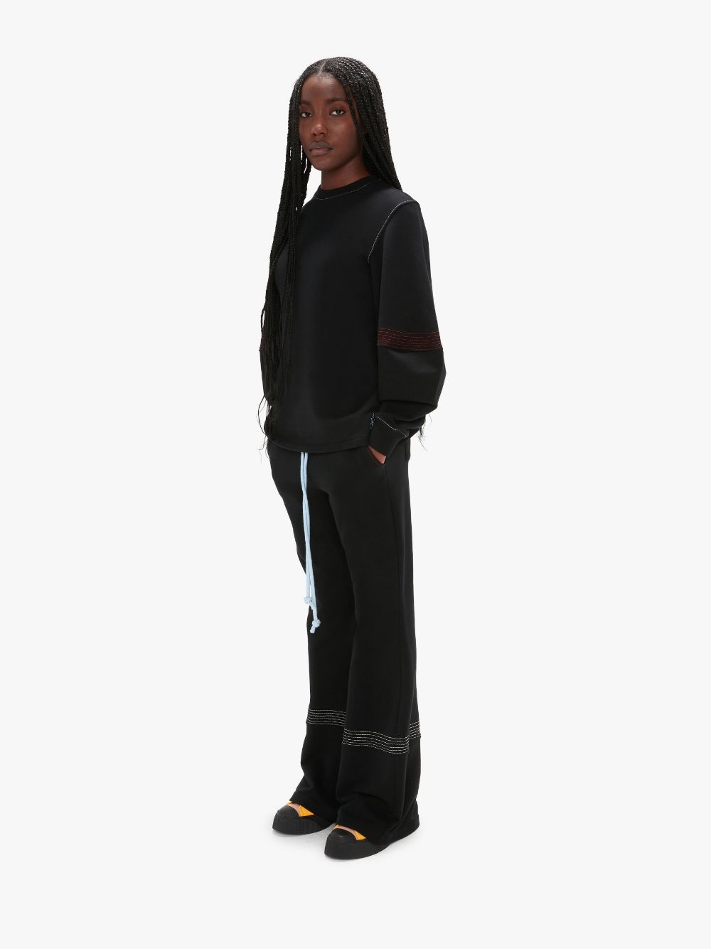 FLARED TRACK PANTS - 3
