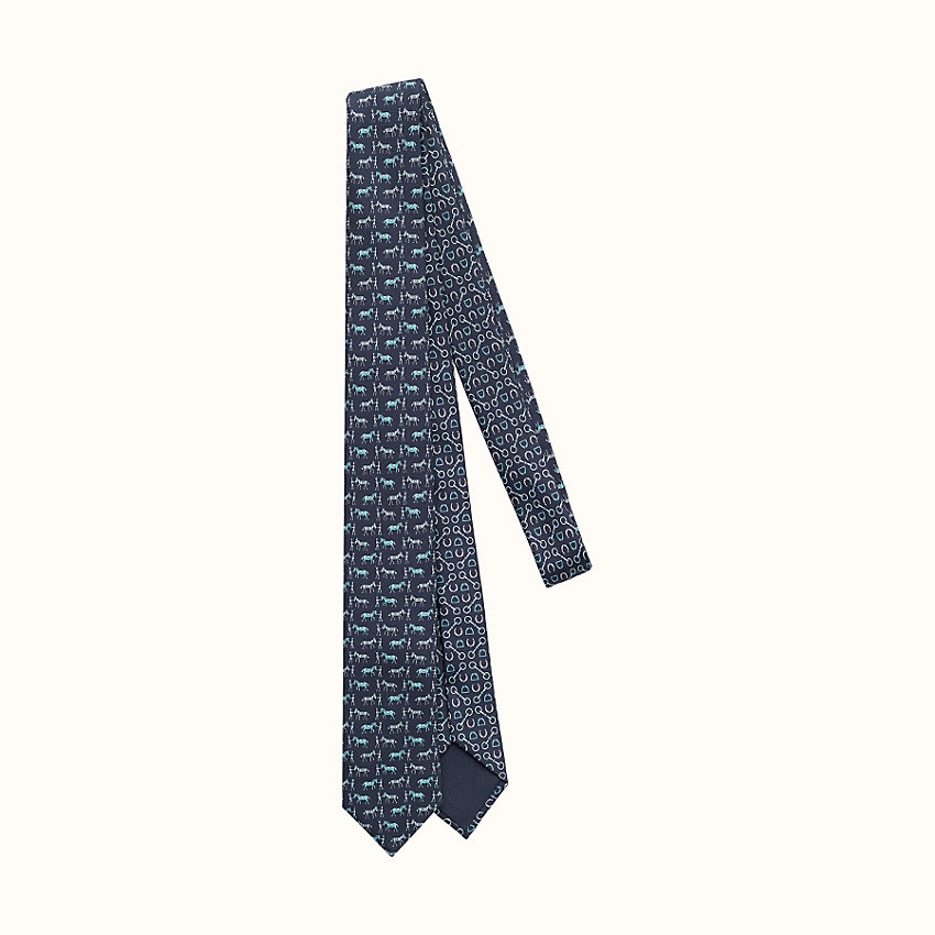 Double 6 Horse Robot & Lucky Charms tie - 1
