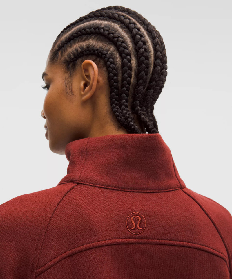 Scuba Oversized Funnel-Neck Half Zip *Long 7
