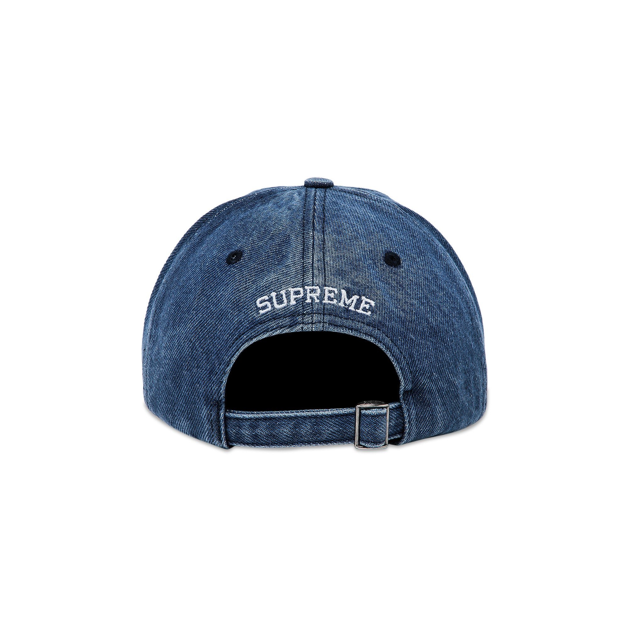 Supreme Pigment S Logo 6-Panel 'Denim' - 4