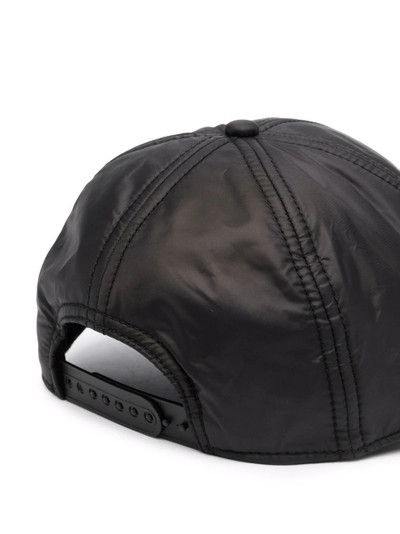 Diesel logo-tag padded cap outlook