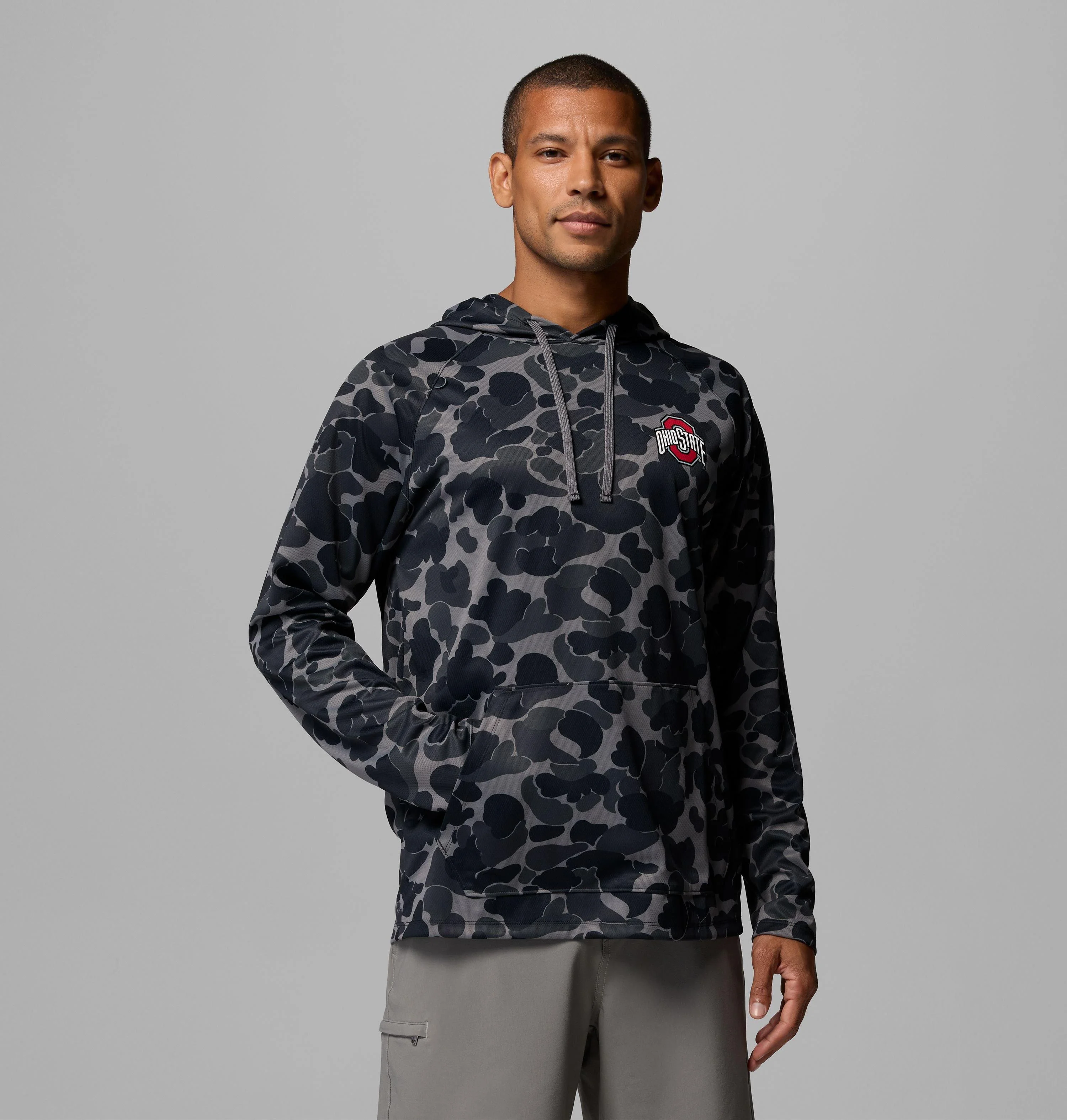 Men's Collegiate Wild Cast Camp Hoodie - Ohio State - 1