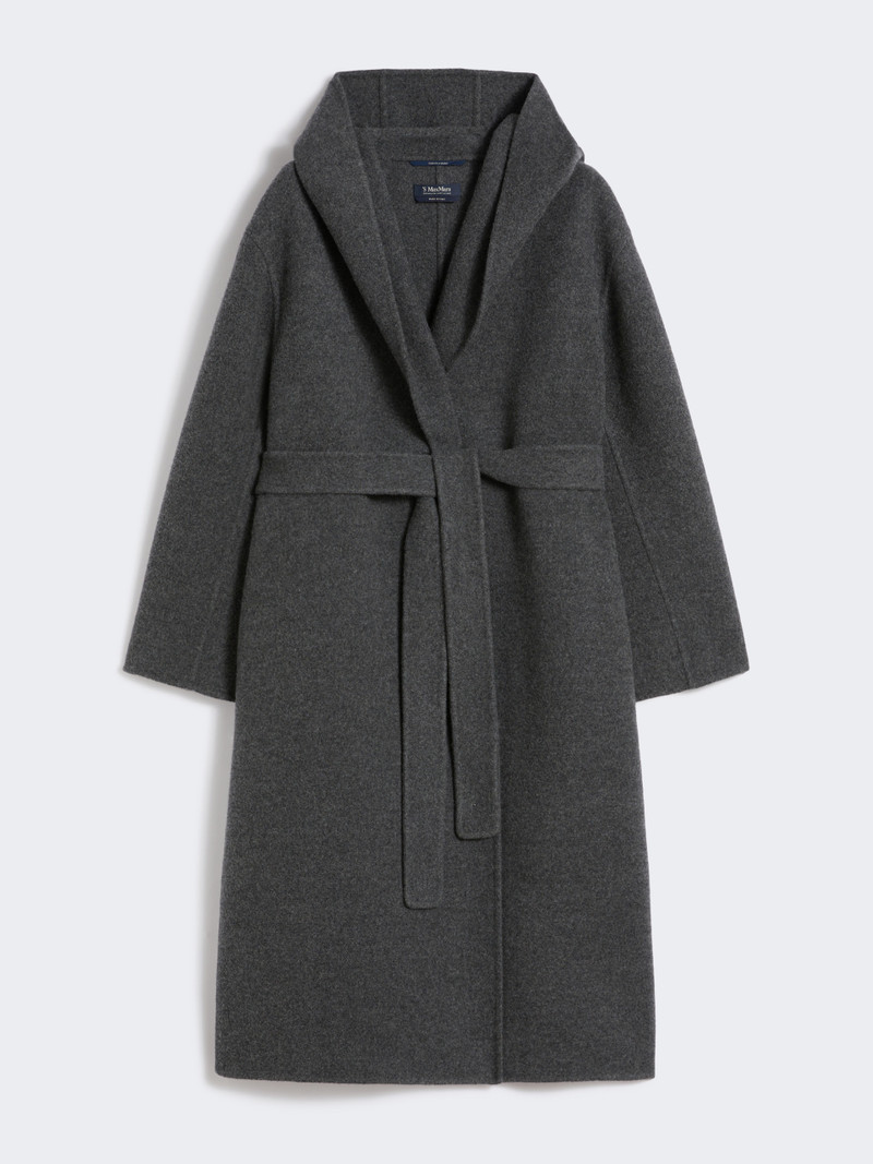 REMO Cashmere and wool hooded coat 1