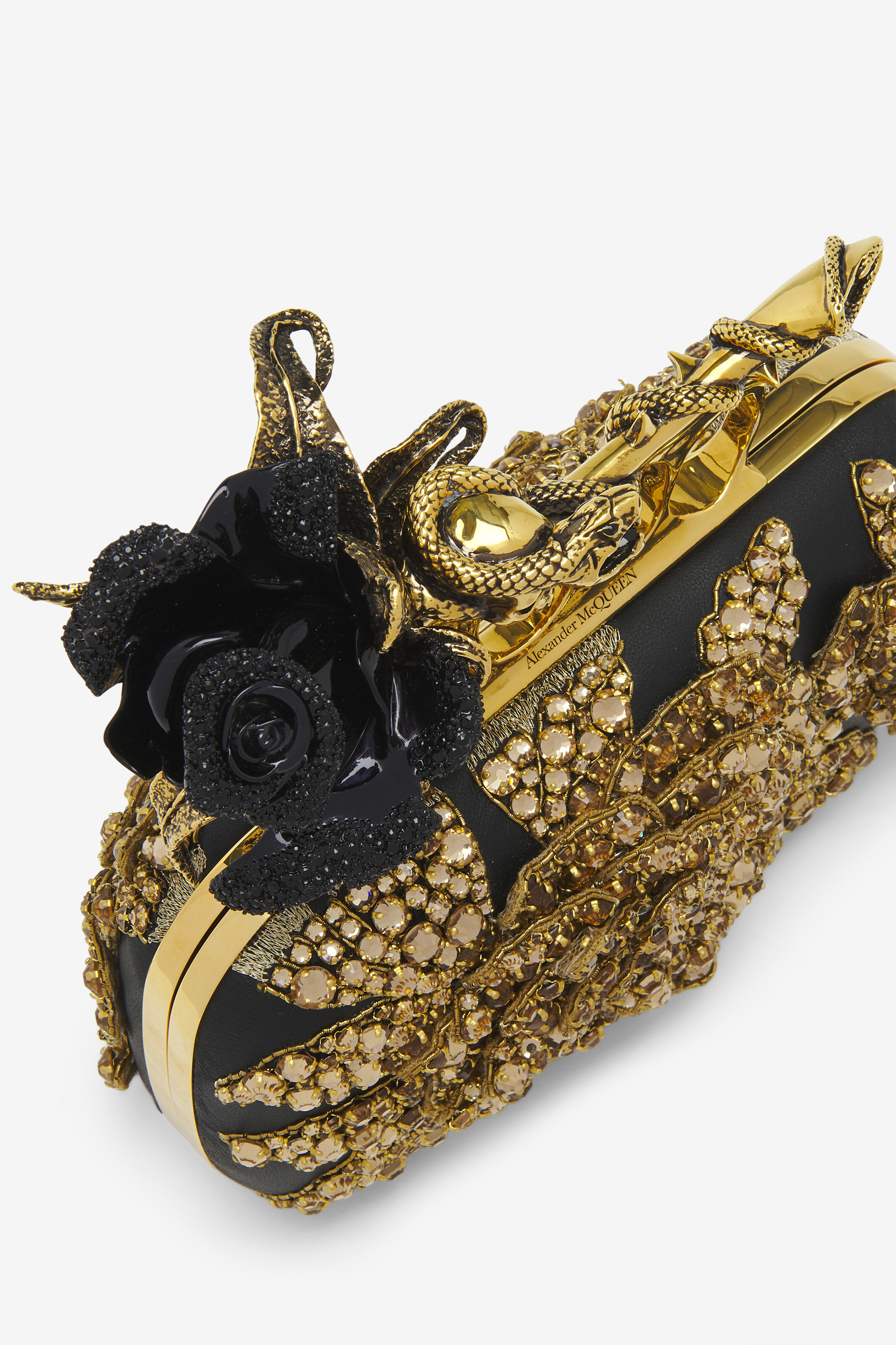 Rose & Snake Knuckle Clutch - 5