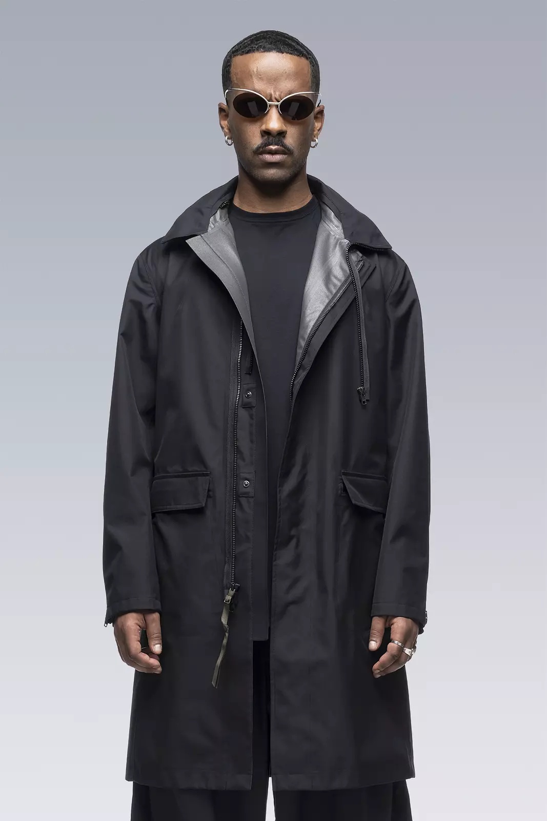 ACRONYM J103-GTV 2.5L Gore-Tex® Coat Black | REVERSIBLE