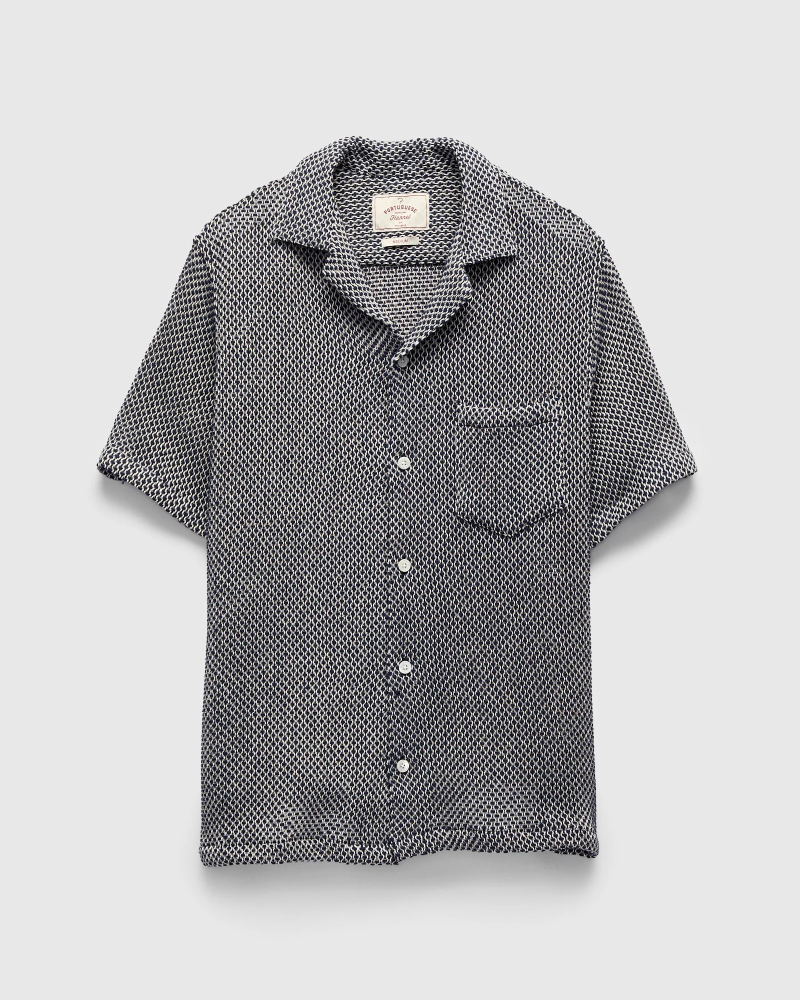Agora Knit Shirt in Navy - 1