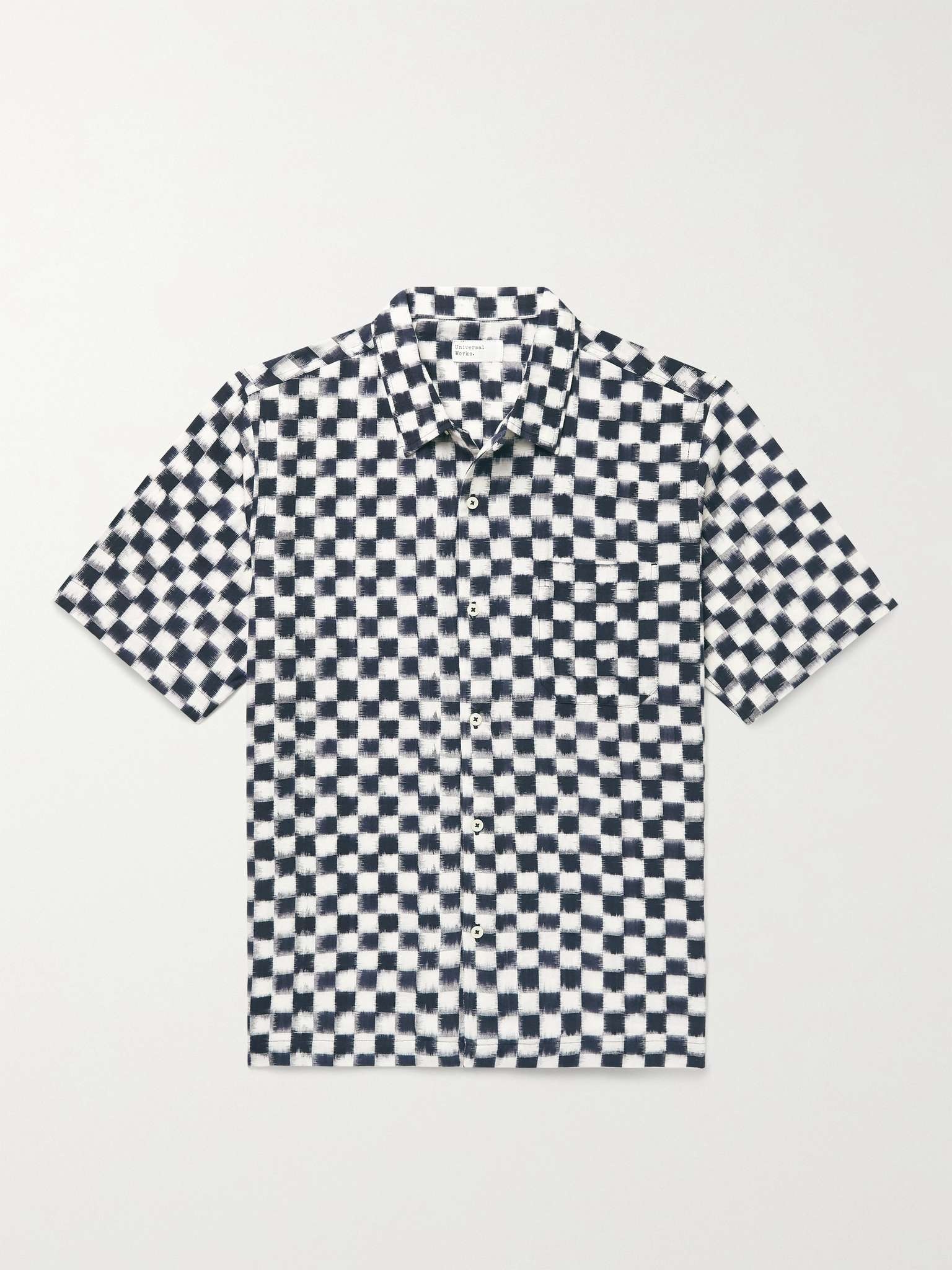 Checked Cotton Shirt - 1