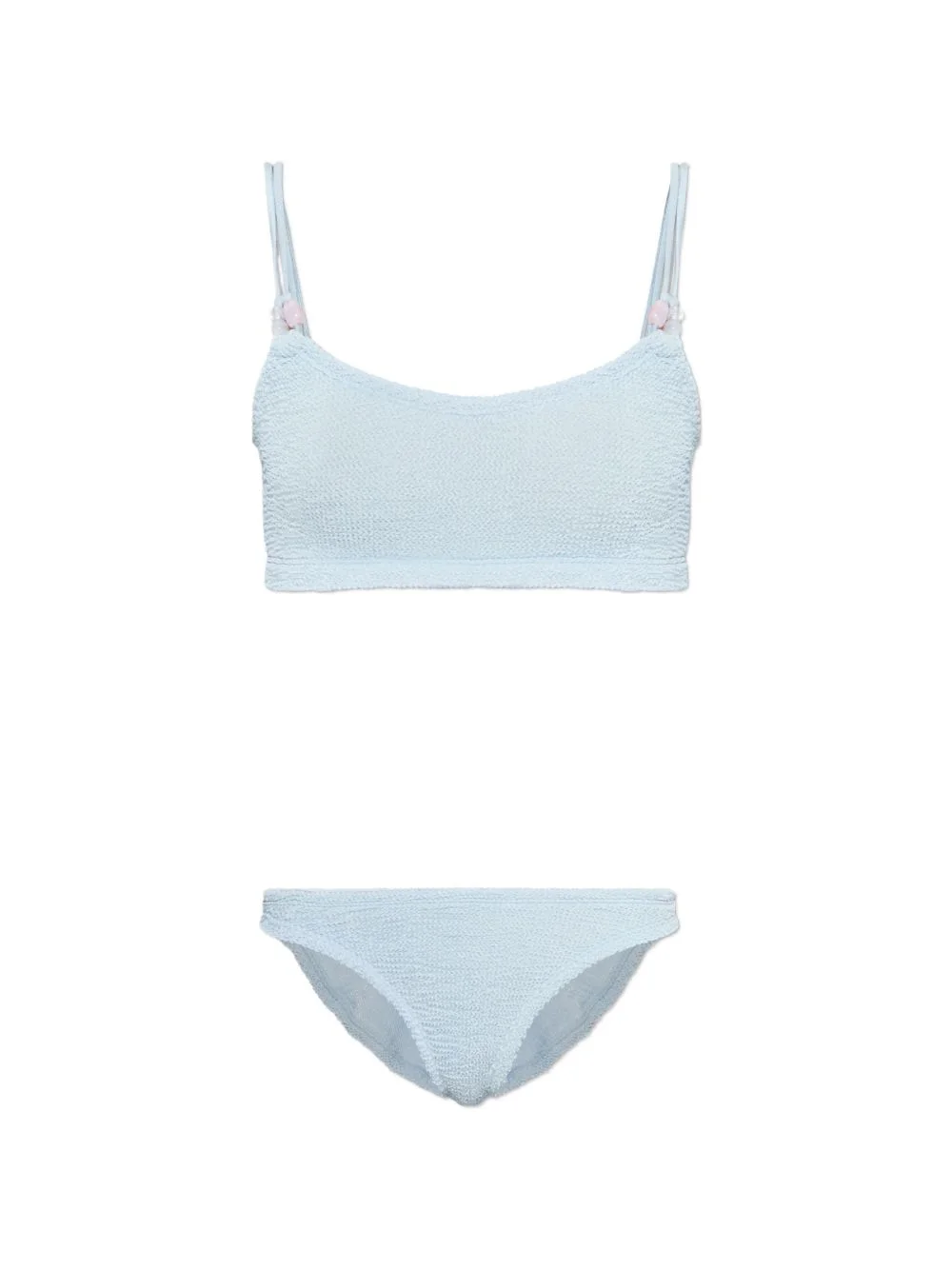 Cassie beaded crinkle bikini - 1