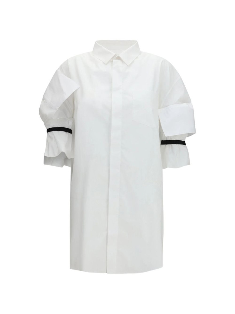 asymmetrical-sleeve shirt 1