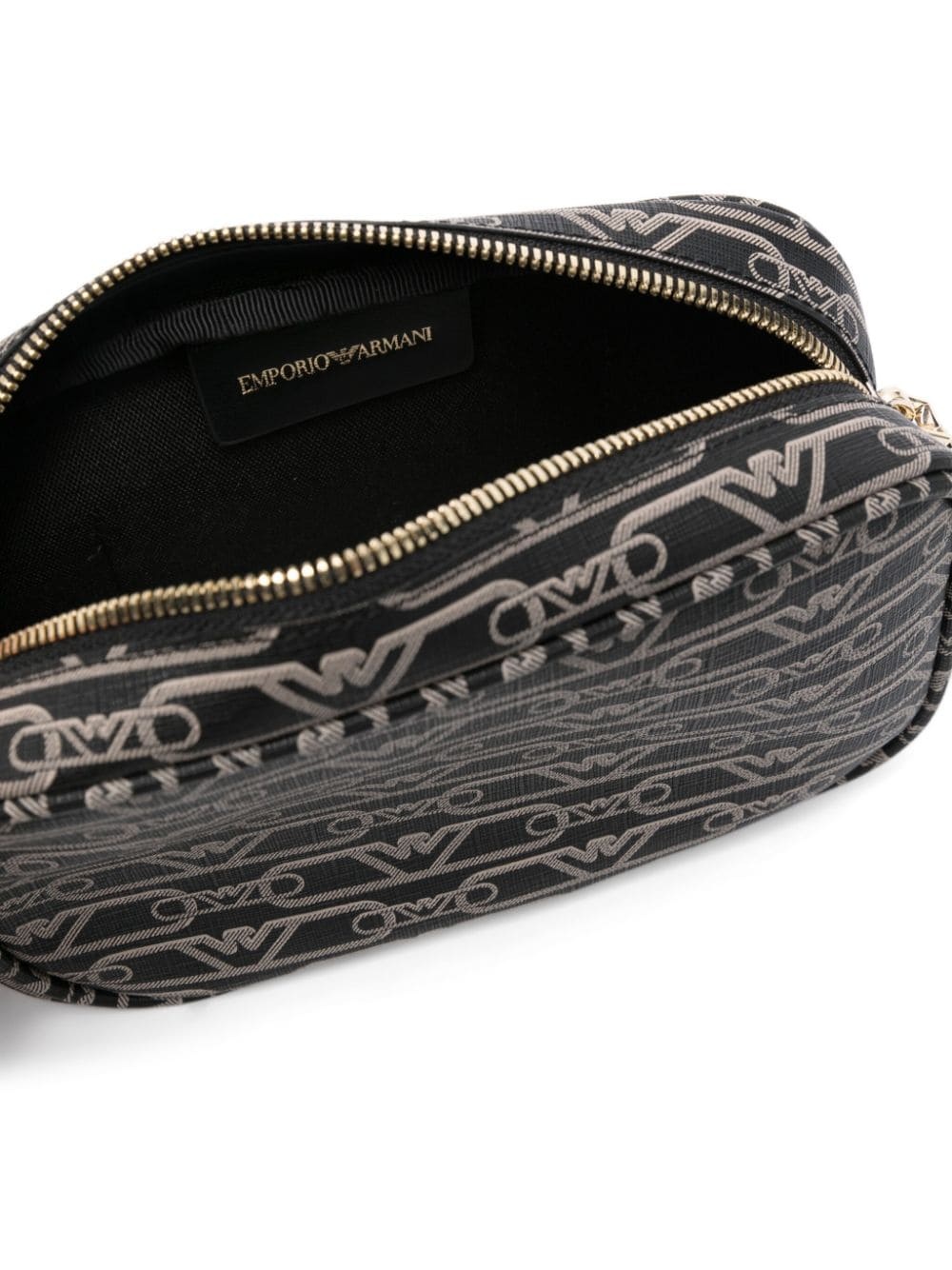 logo-print cross body bag - 5
