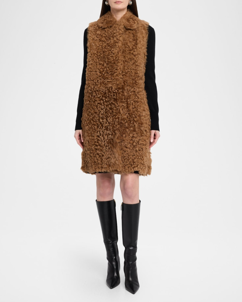 Yves Salomon Shearling Gilet outlook