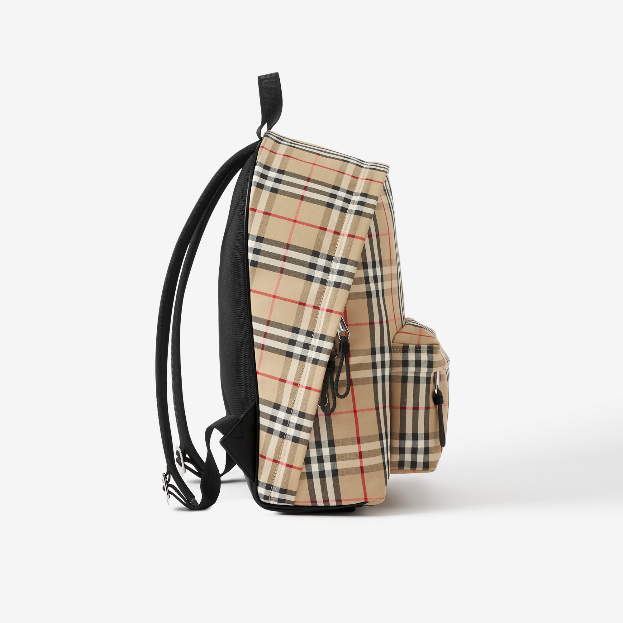 Vintage Check Nylon Backpack - 2