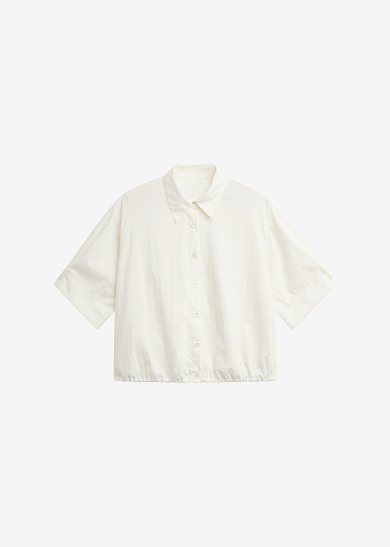 Comporta Drawstring Shirt - Cream 1
