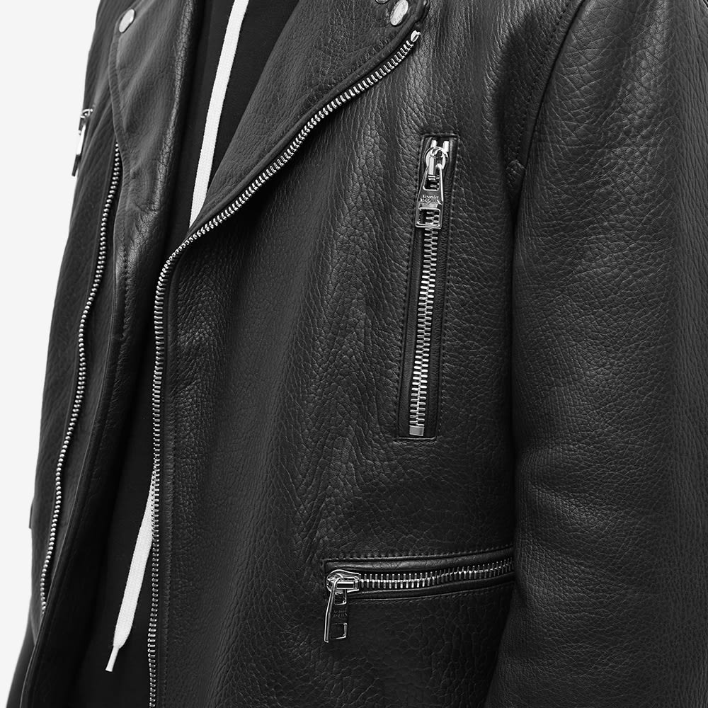 Alexander McQueen Leather Biker Jacket - 5