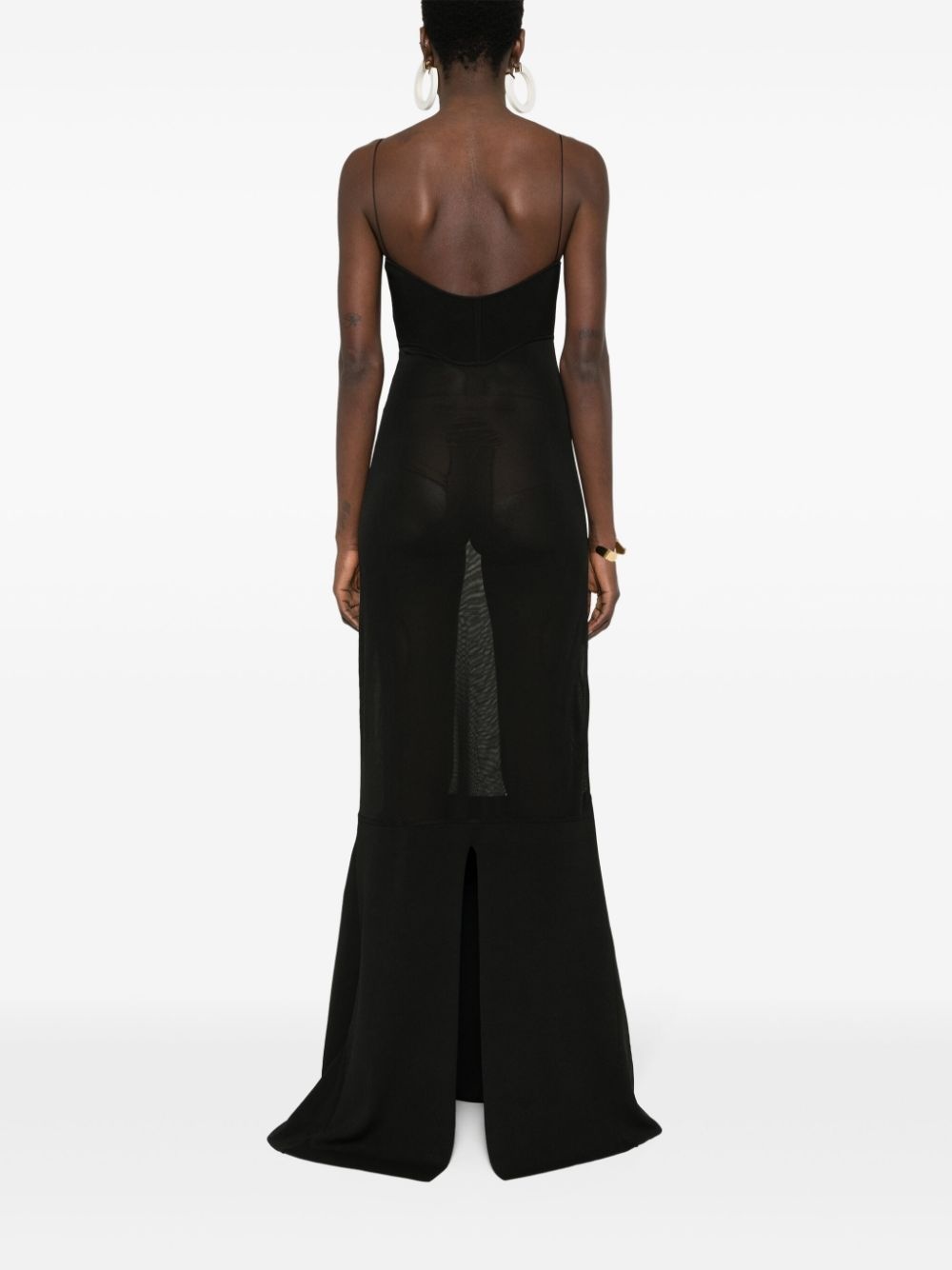 fine-knit maxi dress - 4