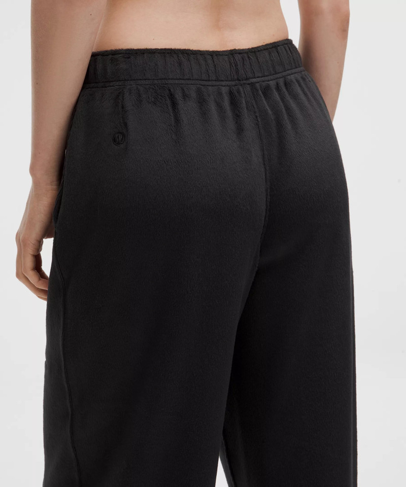 Plush Velour Mid-Rise Pant 7