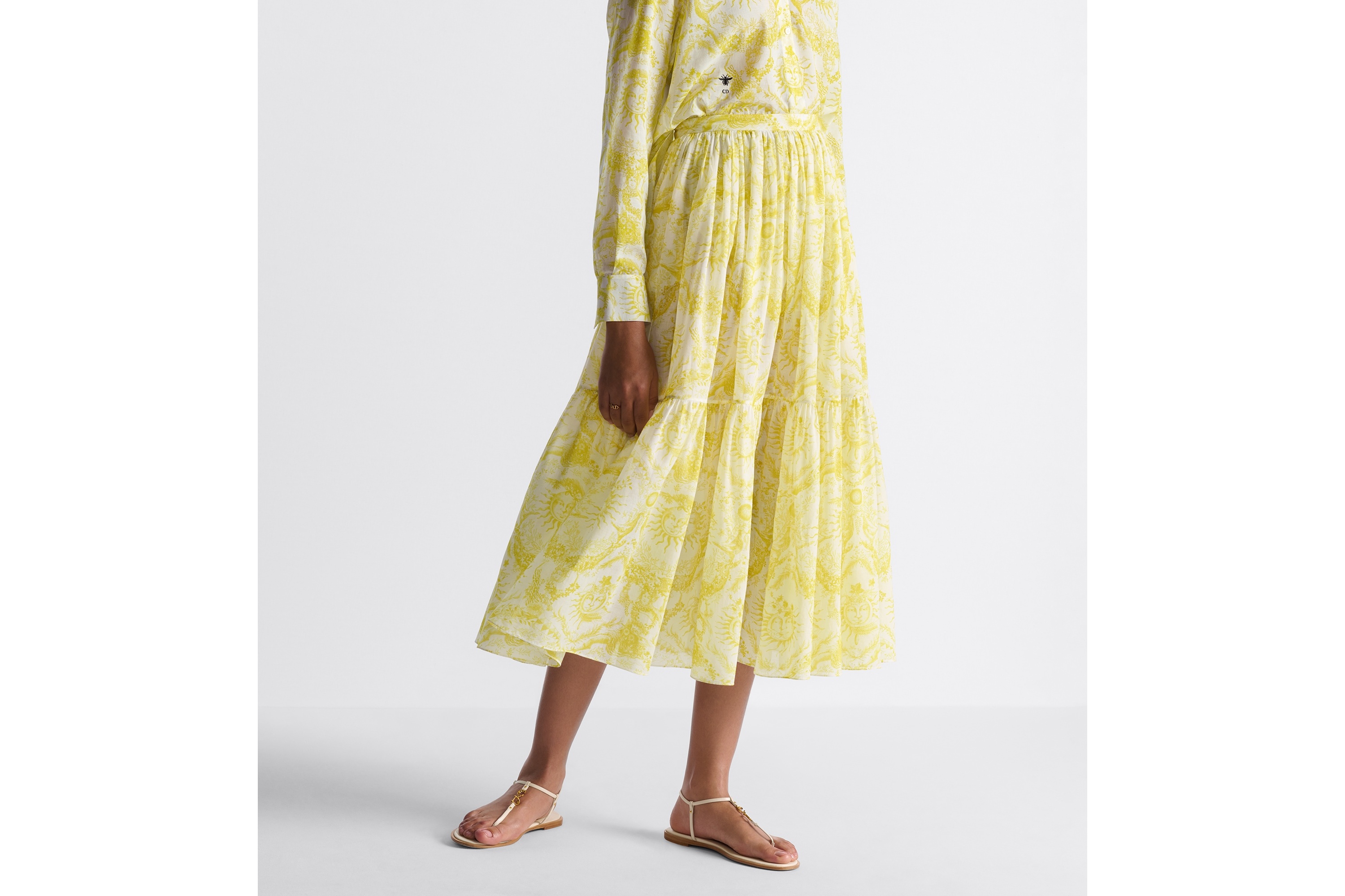 Dioriviera Mid-Length Skirt - 3