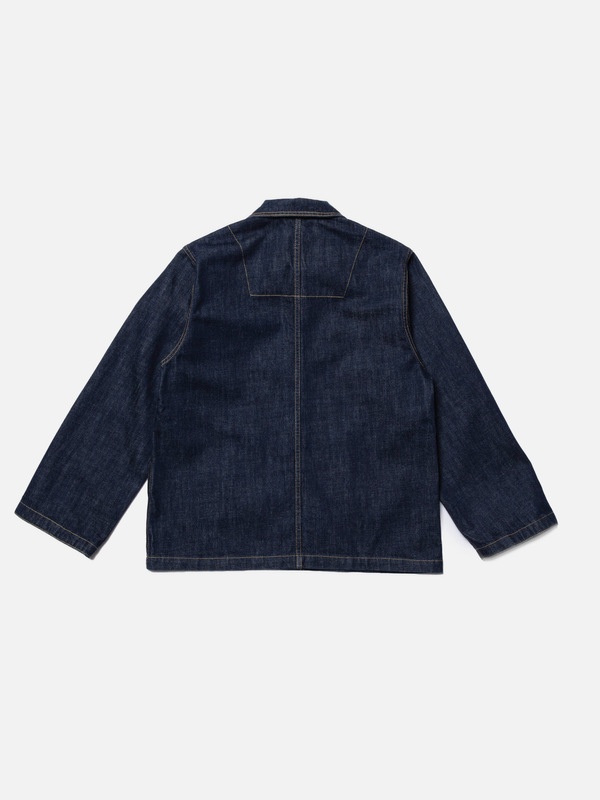 Ada Workwear Jacket One Wash Dark Blue - 4