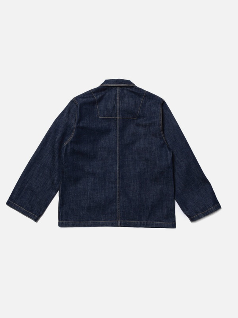 Ada Workwear Jacket One Wash Dark Blue 4