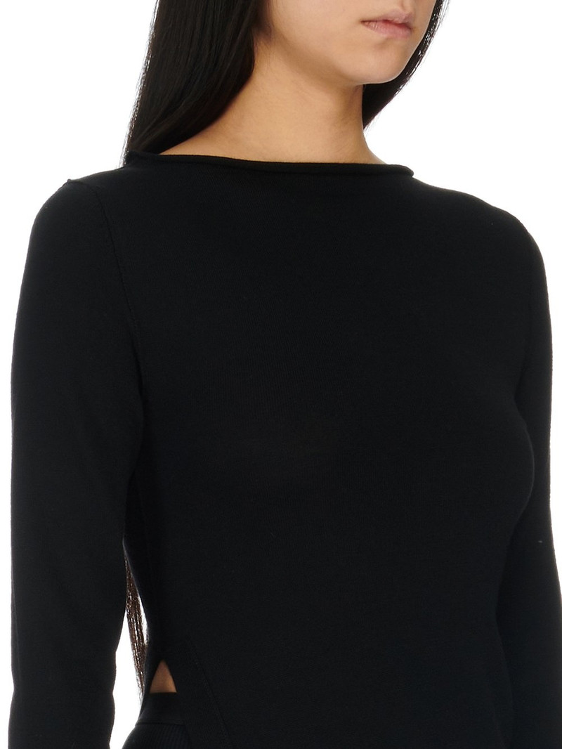 Elongated Asymmetric Knit Top 4