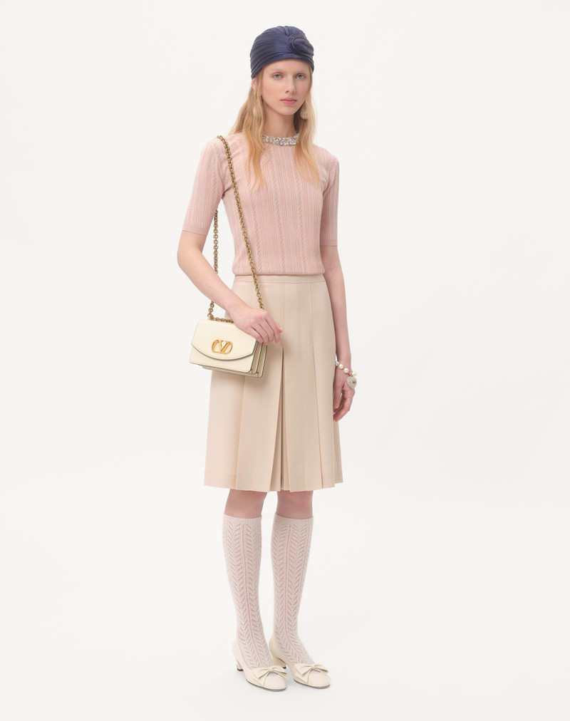 Valentino EMBROIDERED WOOL SWEATER outlook